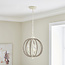 Clarice Beaded 3 Light Pendant Ceiling Fitting