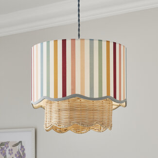 Rainbow Scallop Shade 30cm