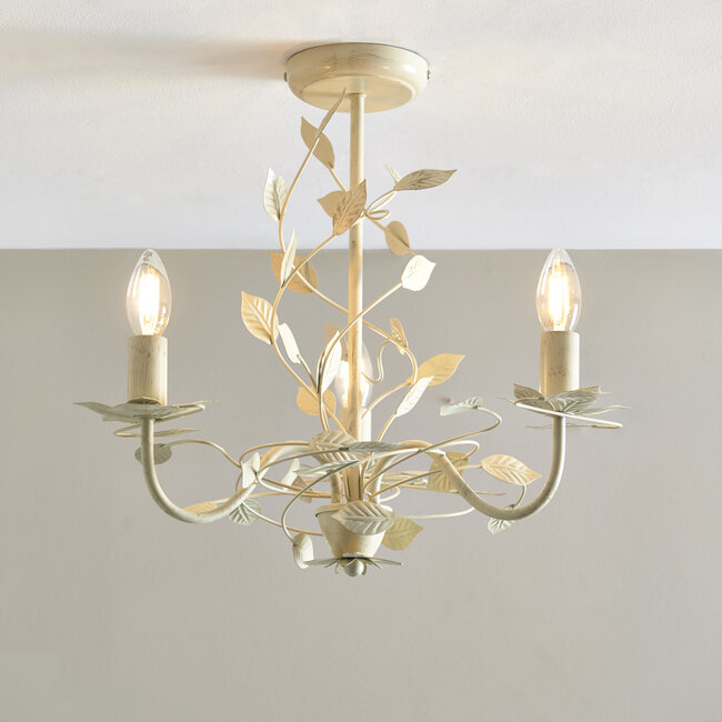 Chantelle 3 Light Semi Flush Ceiling Fitting