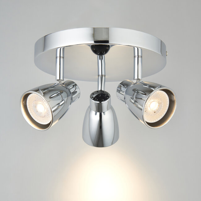 Barto 3 Light spotlight chrome