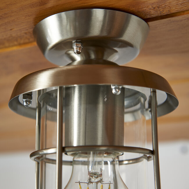 Barker Outdoor Flush Light Stainless Steel