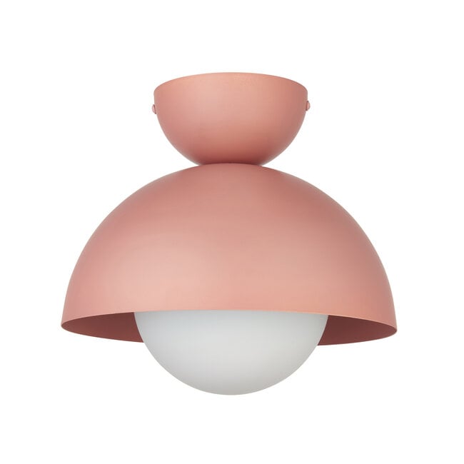 Luna Bathroom Flush Light Clay