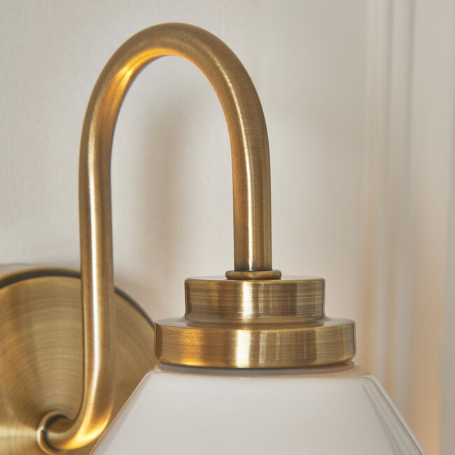Umbrella bathroom wall light