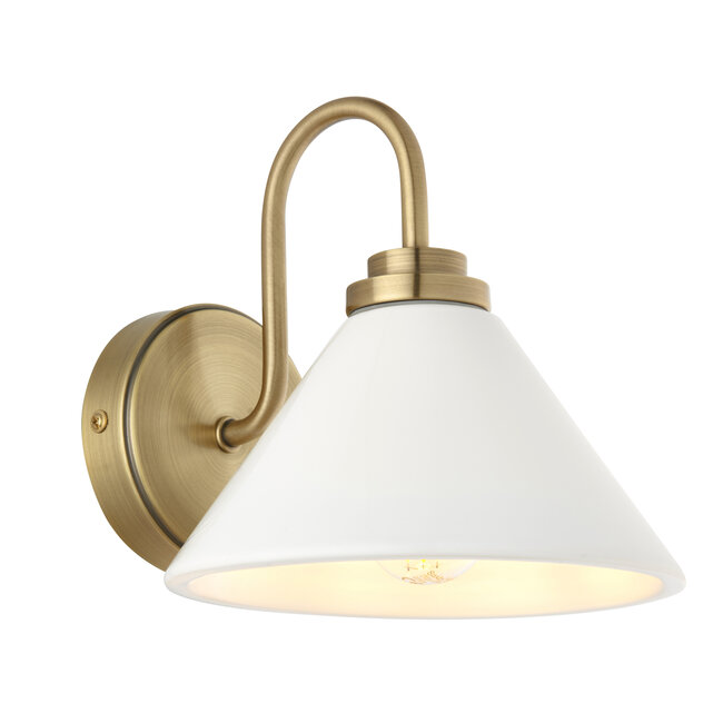 Umbrella bathroom wall light
