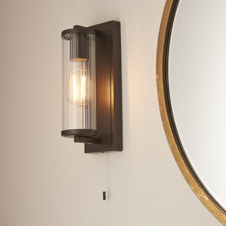 Sven wall IP44 10W SW  Dark Bronze