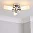 Porto 3lt semi flush Chrome