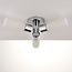 Porto 3lt semi flush Chrome