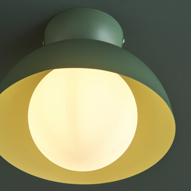 Lunebar bathroom flush light Yew