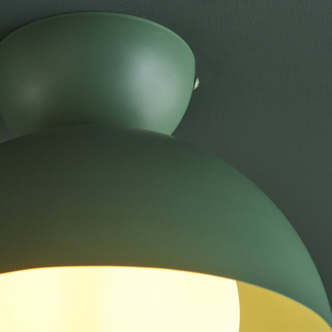 Lunebar bathroom flush light Yew