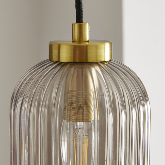 Riley Mini Pendant Brushed Gold