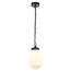 Rene 1lt Pendant IP44 Matt Black