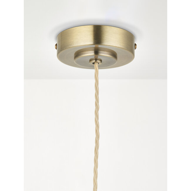 Cable Set antique Brass Plate E27