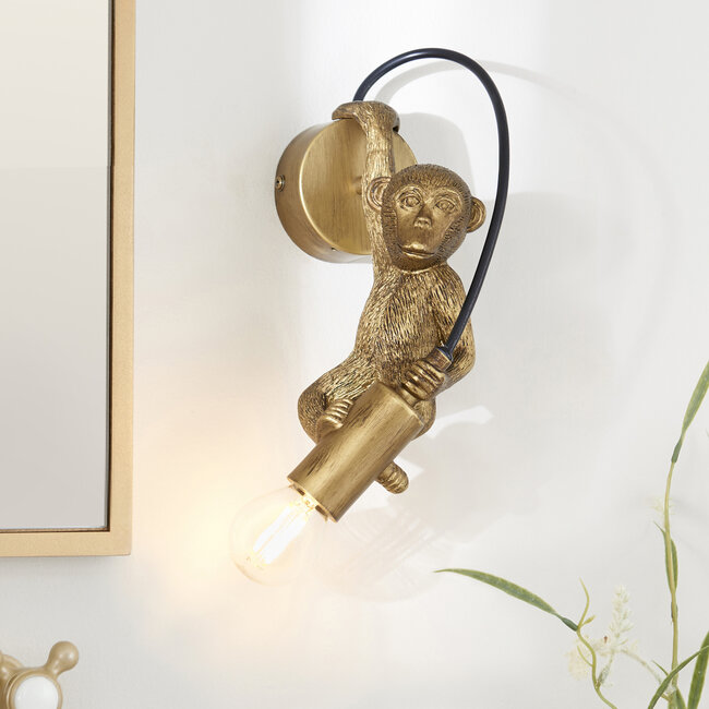 Monkey Bathroom Wall Light
