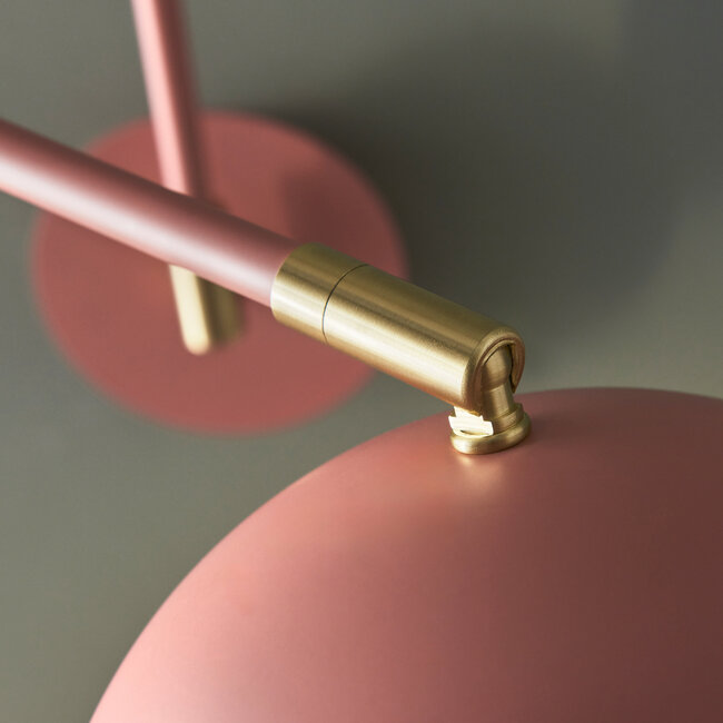 Lenny Retro Wall Lamp Clay