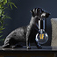 Dachshund Black Table 1lt Light