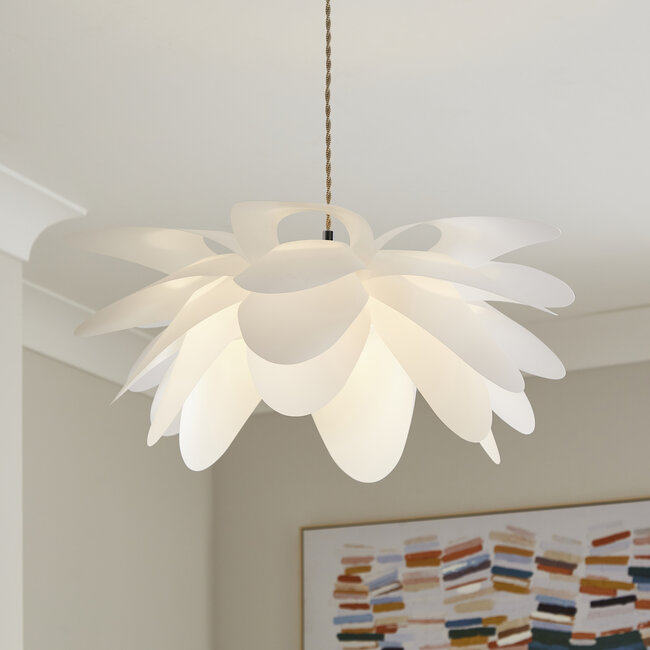 Elements Fresco 1 Light Ceiling Pendant 