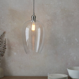 Drop 1lt Pendant Nickel