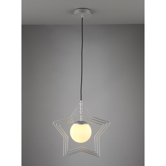 Star 1lt Pendant Chrome