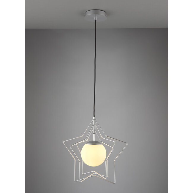 Star 1lt Pendant Chrome