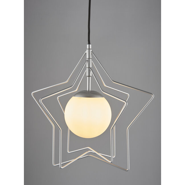 Star 1lt Pendant Chrome