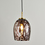 Lilo 1 Light Pendant Ceiling Fitting Amber