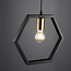 Polygon  1lt Pendant Black