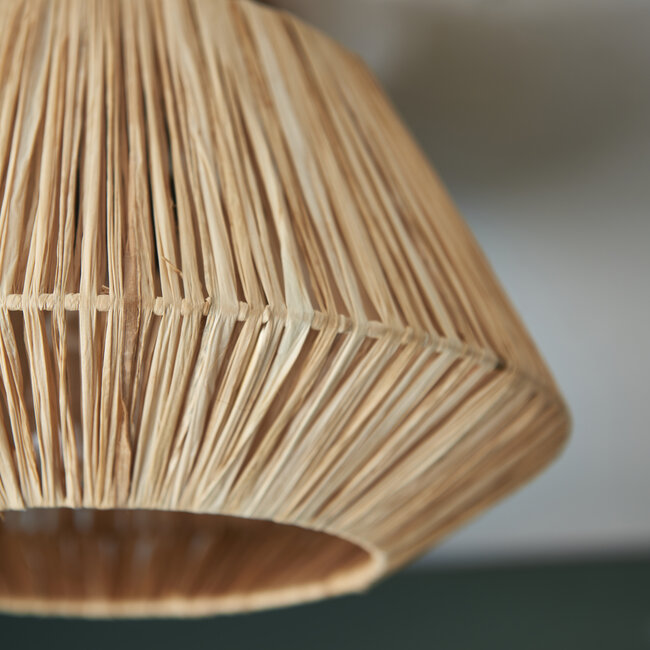 Carmen 1lt Flush Natural Raffia Twine & Satin Gold