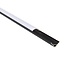 Rigel Corner 2M Aluminium Profile Matt Black