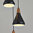 Wulston 3 Light Cluster Ceiling Fitting Black
