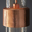Akari 1lt Pendant - Hammered Copper