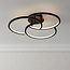 Lanson LED 20W Flush Matt Black