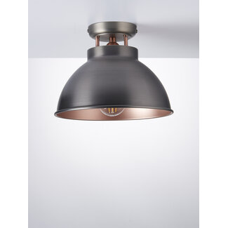 Baldwin 1lt Semi Flush Black