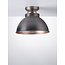 Baldwin 1lt Semi Flush Black