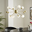 Nova 8 Light Ceiling Fitting Gold