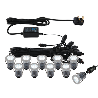 IkonPRO 25mm IP67 Cool White Pack of 10