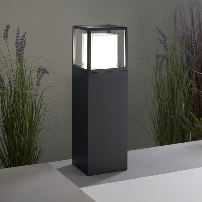 Josh Post Textured black paint & clear pc & frosted pc