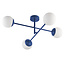Tosia Bathroom 4 Lt Ceiling Fitting Blue