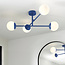 Tosia Bathroom 4 Lt Ceiling Fitting Blue