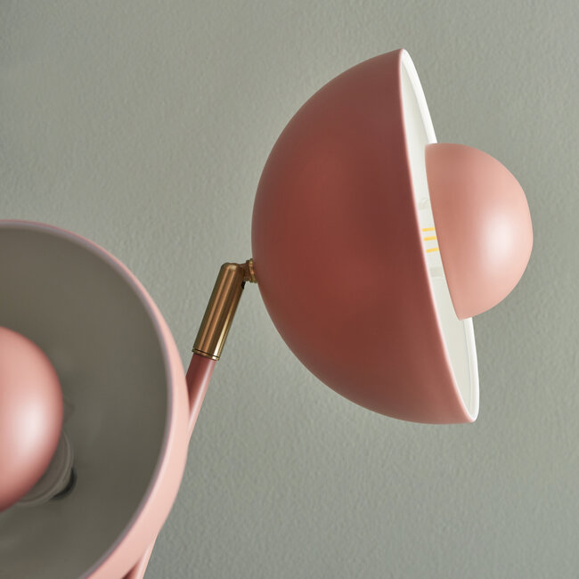 Elements Levi Retro Floor Lamp Clay