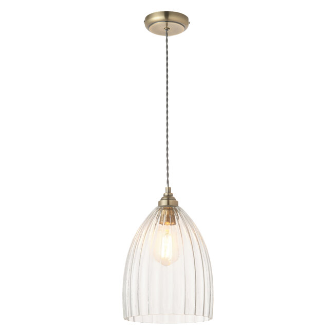 Humbug 1lt Large Pendant Antique Plate