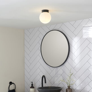 Sligo Outdoor Flush Ceiling Fitting White