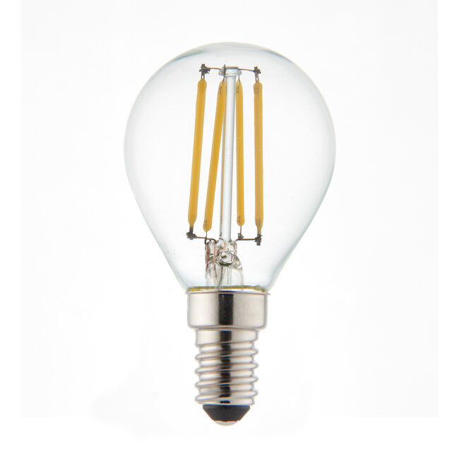 E14 Golf Clear 4000K 4W 400LM DIMMABLE