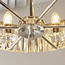 Sheffield 6lt Pendant - chrome