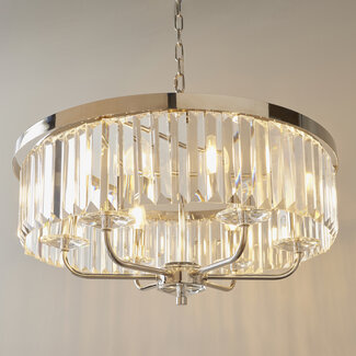 Sheffield 6lt Pendant - chrome