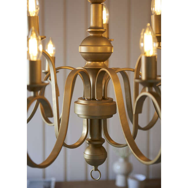 Carmin XL 9lt Pendant Gold