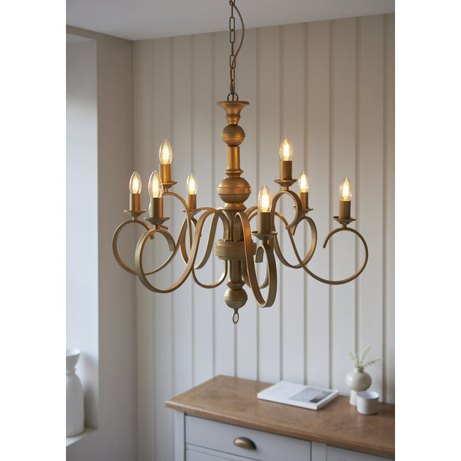 Carmin XL 9lt Pendant Gold