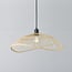 Jacaranda 1 Light Pendant Ceiling Fitting 50cm Rattan