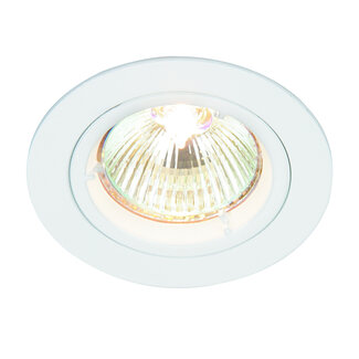 Cast Fixed Recessed - Gloss White