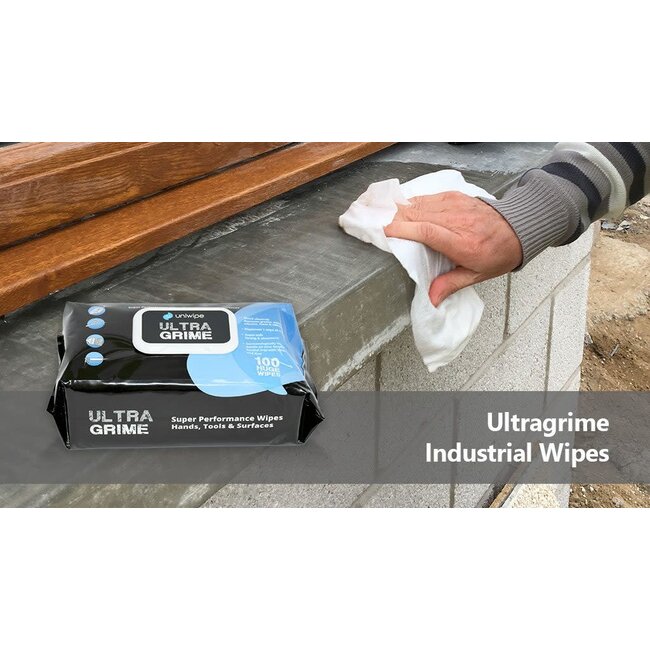 Ultra Grime XXL Wipes 100 Pack