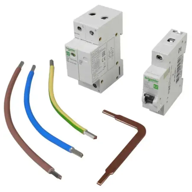 Schneider Electric EZ9L33620KIT Picture EZ9 Surge Arrest KIT T2 1P-N 20kA